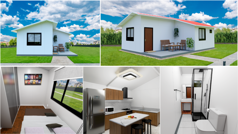 Projeto de Casas Modulares